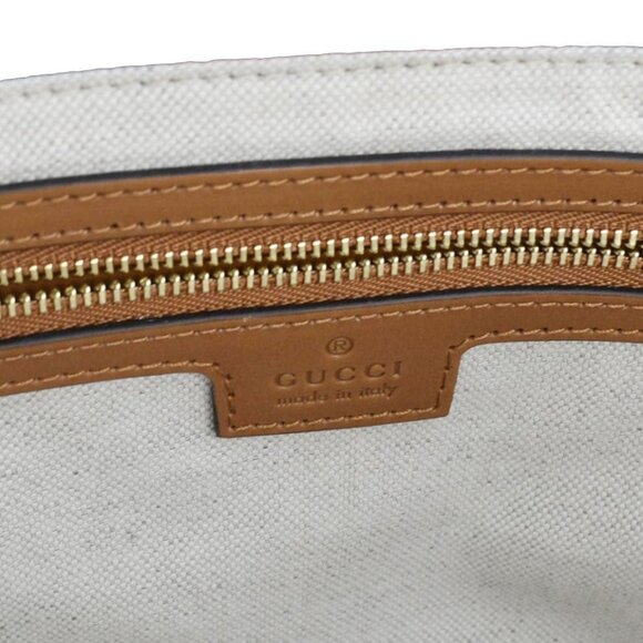 Gucci GG Interlocking Canvas Web Tote Bag Tri Color Green 727728 - Picture 11 of 12